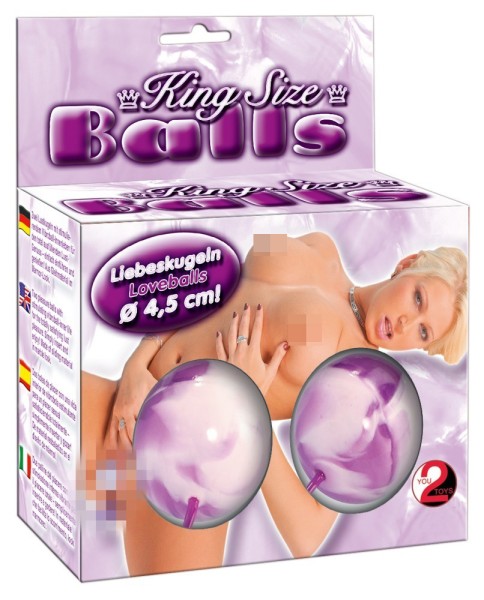 Liebeskugeln „King Size Balls??, 2 Kugeln, 177 g, Ø 4,5 cm - vergleichen und g&uuml;nstig kaufen